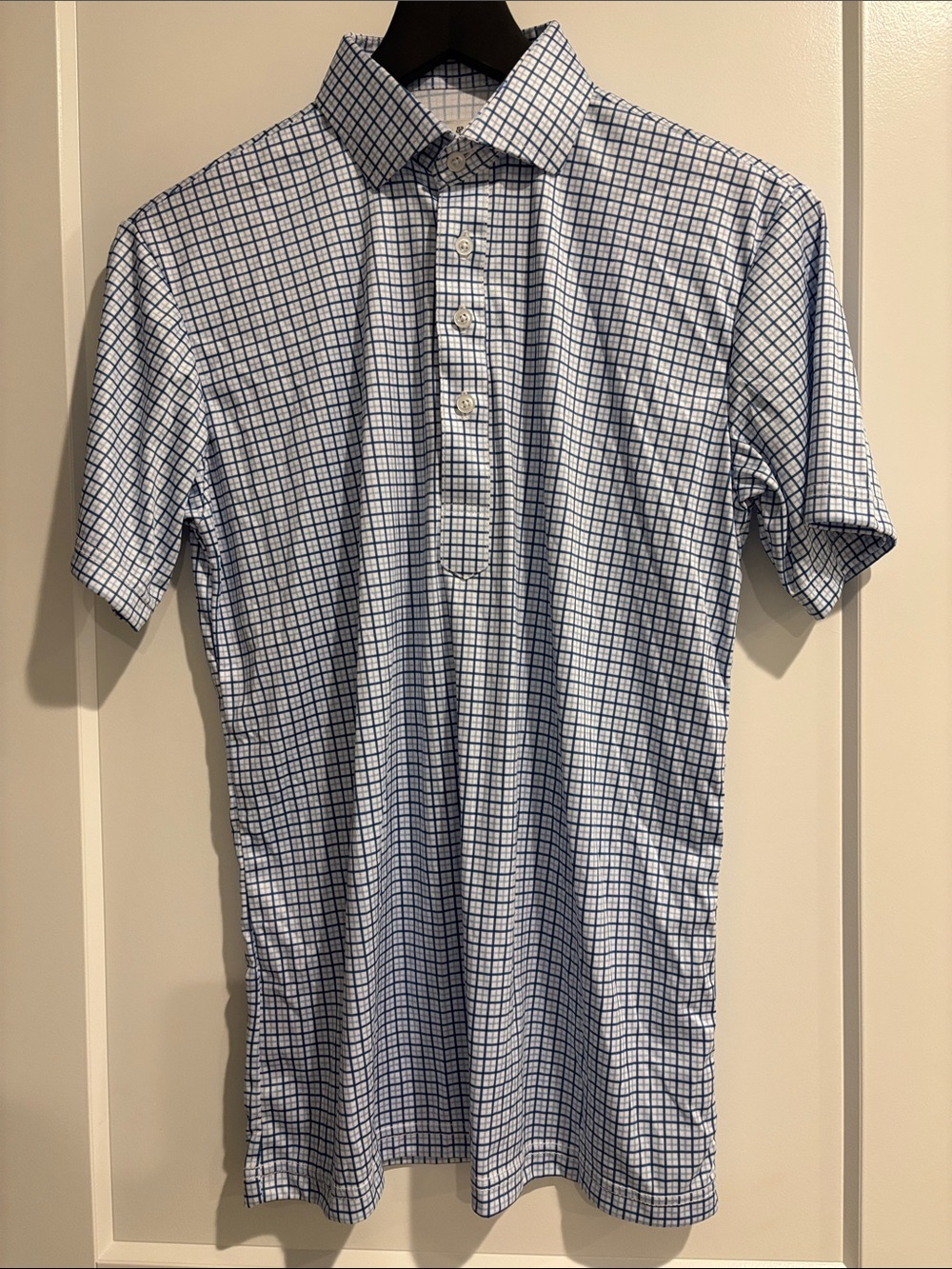 Collars & Co Men’s Semi Spread Dress Collar Polo Small